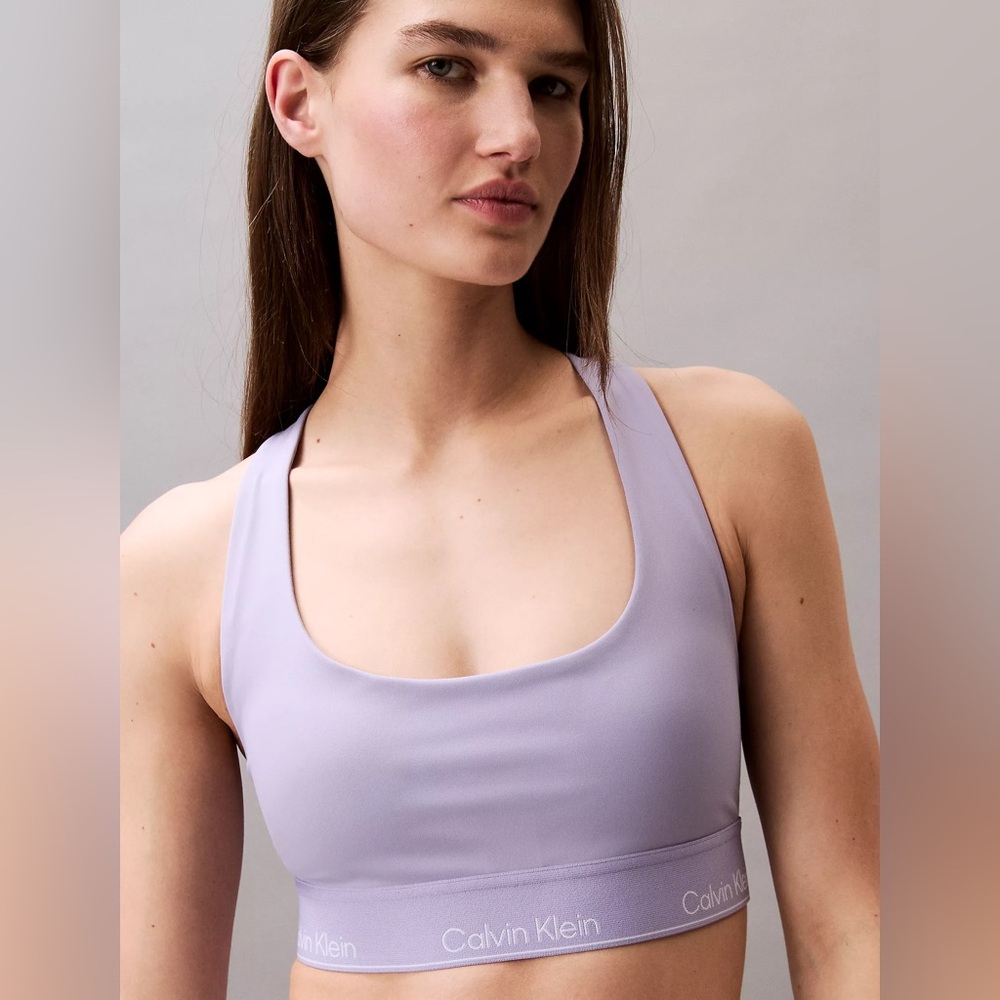 NWT Calvin Klein Modern Sport Racerback Bra